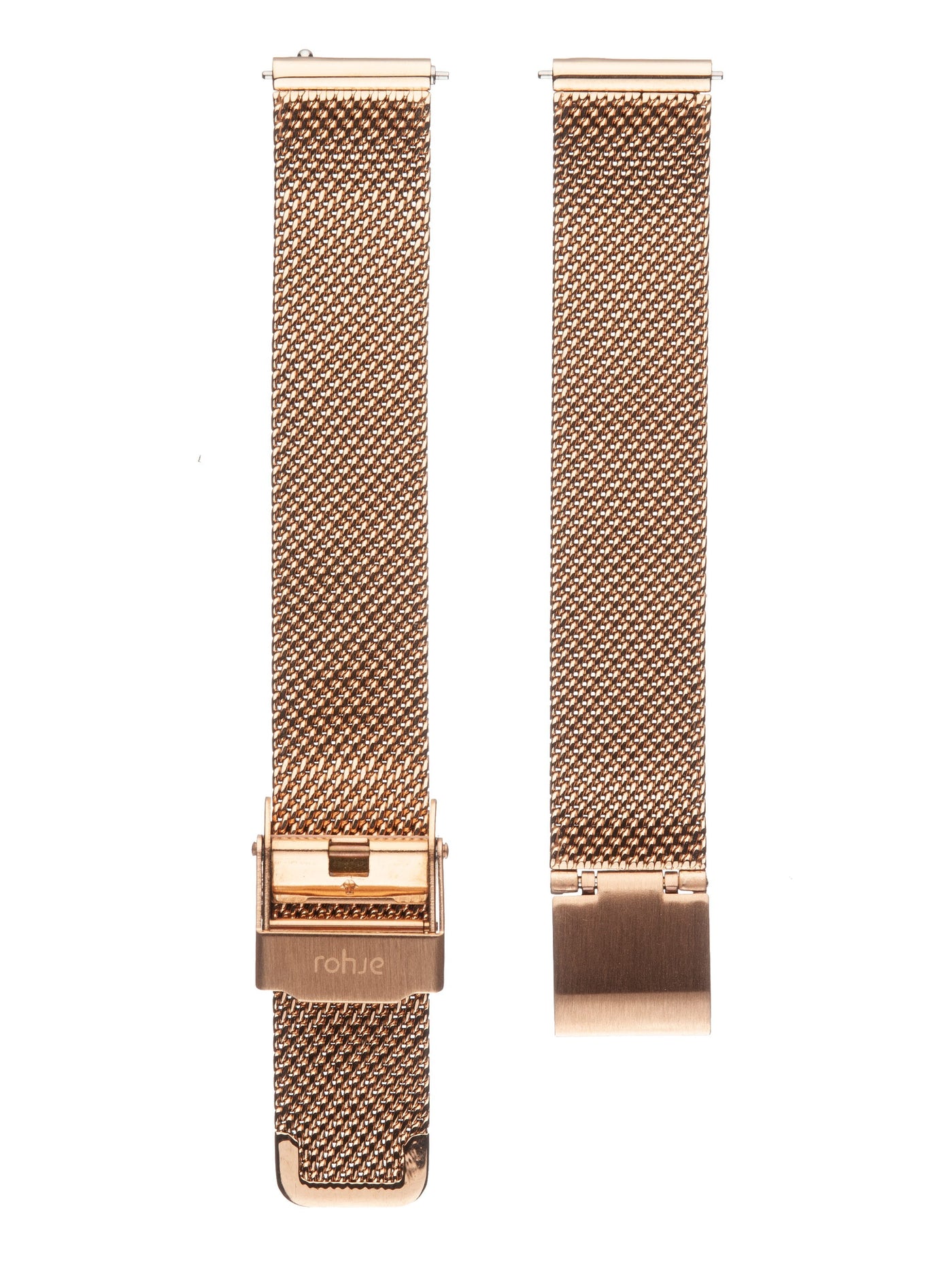 Rohje pikakiinnitys 14mm verkkoranneke #strap_rose-gold